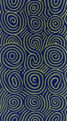 Obraz premium Circles, Spheres, Green Balls on Purple Background, Abstract Image, Texture, Pattern, Wallpaper, Cover and Screen of Smartphone, Cell Phone, Computer, Laptop, 9:16 and 16:9 Format