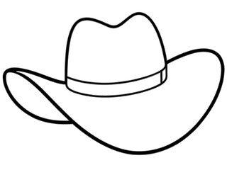 

Cowboy Hat line art, Cowgirl and Cowboy Hat SVG
