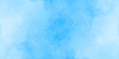 Abstract white and blue color frozen ice surface design background. oft sky blue watercolor sky and clouds, Light blue background with watercolor. gradient light white sky background with clouds.	