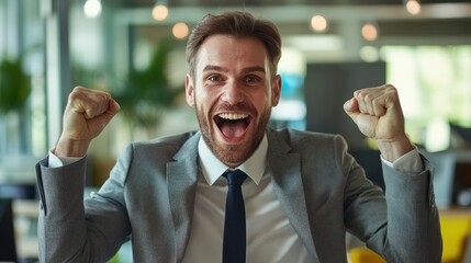 A sales pitch being delivered with enthusiasm