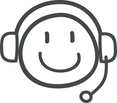 recommend clip art: call center operator line vector icon. call center operator line vector for web, app, ux, ui. Vector Eps 10