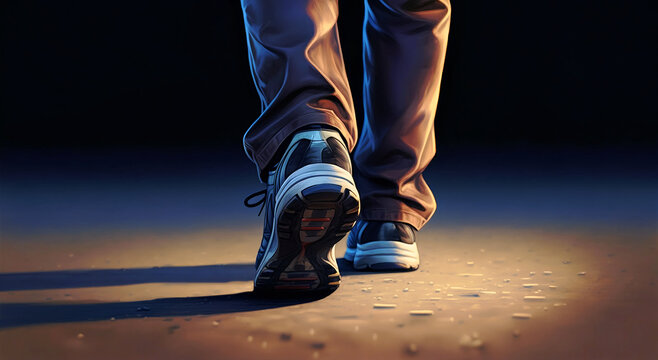 A person who takes steps.