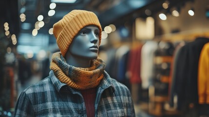 Obraz premium mannequin in a shop