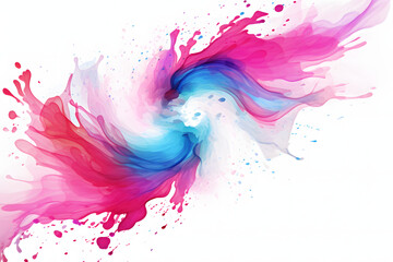 Vibrant watercolor painting background
