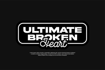 typography streetwear urban fashion template for printing	