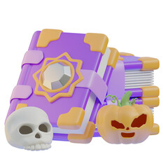 3D Halloween Horror Pumpkin Ghost Eye Ball Calendar Skull 