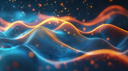 abstract digital technology background, artificial intelligence, generative, ai