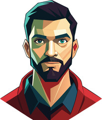 3d man vector illustration