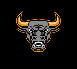 bull logo, horn logo, taurus logo, logos, animal logo, mascot, icon