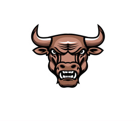 bull logo, horn logo, taurus logo, logos, animal logo, mascot, icon