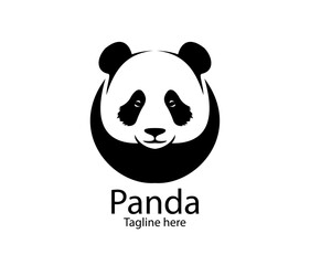 panda logo, bomboo, animal logo, logos