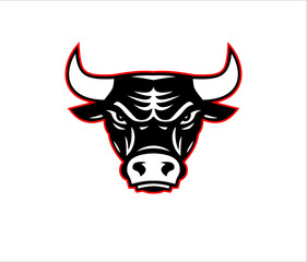 bull logo, logos, taurus and horn logo, animal logo