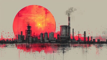 Industrial Sunset