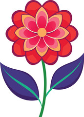 Flower vector illustration