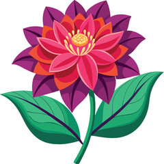 Flower vector illustration