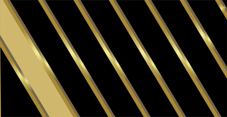 composition of lines and planes with gold and black gradations as graphic design inspiration