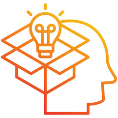 Think Outside The Box Icon
