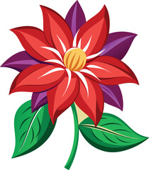 Flower vector illustration