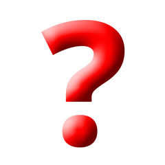 question mark 3d png file