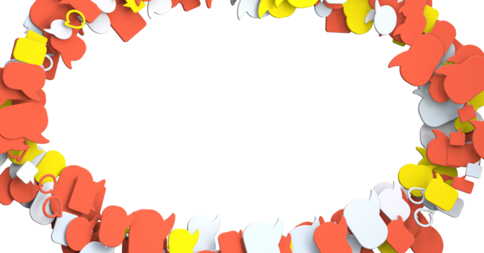 holding smartphone and checking email online on web with