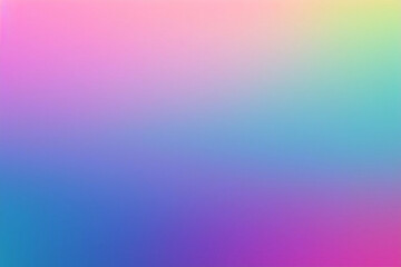 Holographic Unicorn Gradient colors soft blurred background