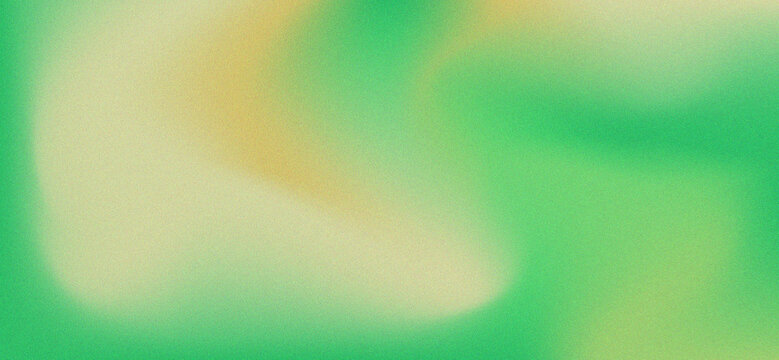 abstract green grainy gradient color background, noise texture effect, illustration of green gradient background and wallpapers, posters, banners, flyers, and cards.