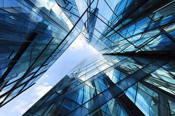 Obraz premium An image illustrating a city skyline with carbon offset projects like tree planting, underscoring the goal of achieving carbon neutrality through sustainable practice