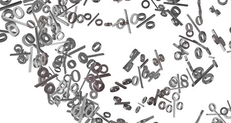 Blurred sale background.