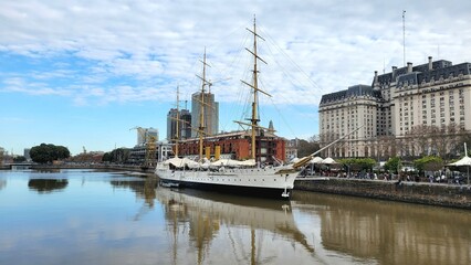 Ship in Buanos Aires 