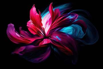 An image showcasing a nebula where new stars are forming, depicting the birth of celestial bodies within the vastness of a galax