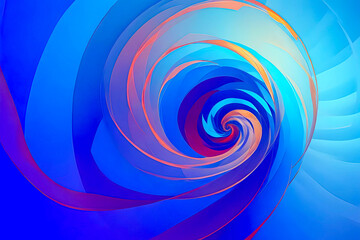 abstract background with spiral