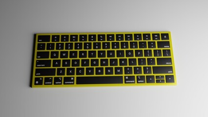 computer keyboard with background