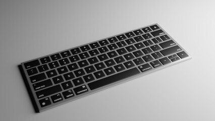 computer keyboard with background