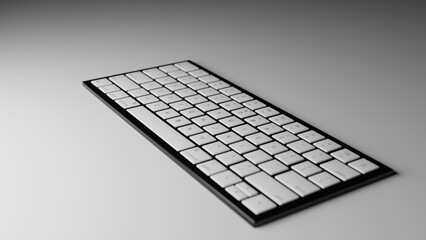 computer keyboard with background