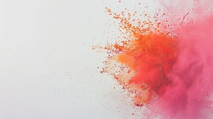 Flashes and streaks of bright colors, background with free space