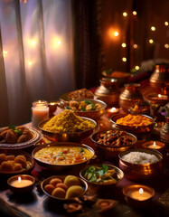 Naklejka premium Diwali sweet 