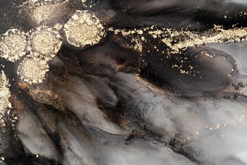Original artwork photo of marble ink abstract art. High resolution photograph from exemplary original painting. Abstract painting was painted on HQ paper texture to create smooth marbling pattern.