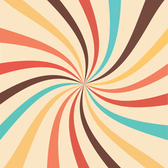  Sun Ray with colorful Radial lines background with rays,Colorful spiral design featuring warm and cool tones creating a vibrant abstract pattern ideal for artistic