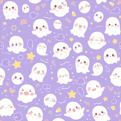 にこにこおばけちゃんパターン