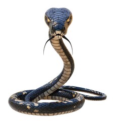 Cobra Sympathy emotion fantasy animal cartoon isolated whitebackground