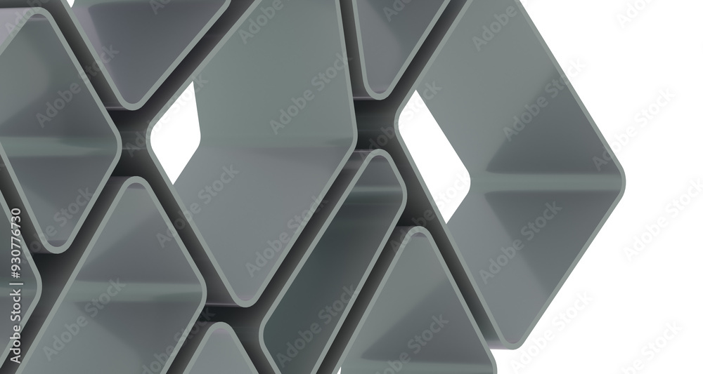 Poster Mosaic triangular low poly style abstract geometric background