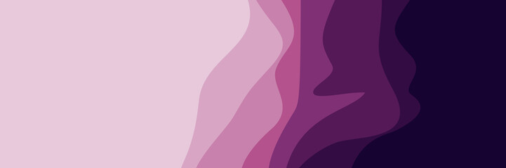 abstract purple wave gradient colors background graphic good for web banner, ads banner, booklet, wallpaper, background template, presentation and advertising