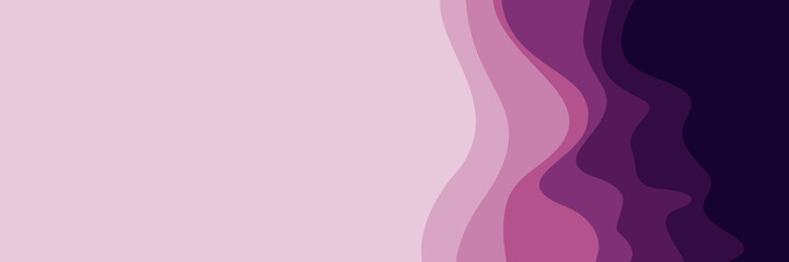 abstract purple wave gradient colors background graphic good for web banner, ads banner, booklet, wallpaper, background template, presentation and advertising