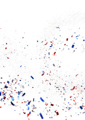 Confetti -  Independence Day background with Confetti.