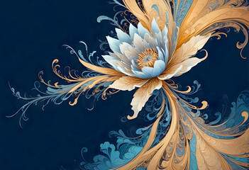 abstract floral background