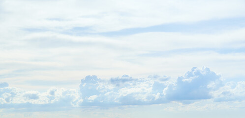 Pale white and blue colours sky background