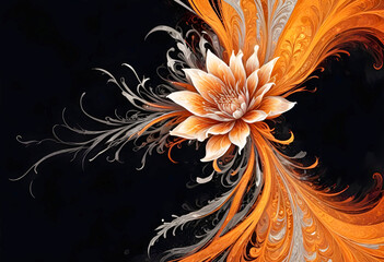 abstract floral background