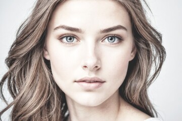 Obraz premium Beautiful Girl's Face