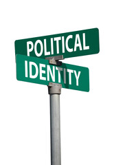 Fototapeta premium political identity sign
