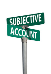 subjective ideas sign
